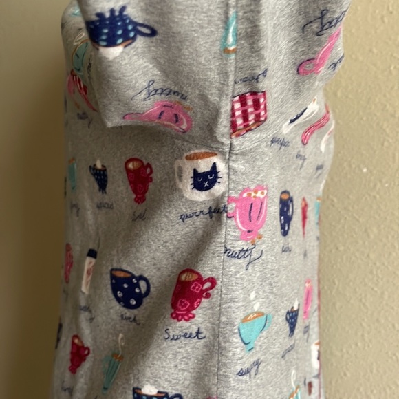 Munki Sz L Coffee Latte Classic Flannel Pajama Top ONLY - Picture 3 of 14